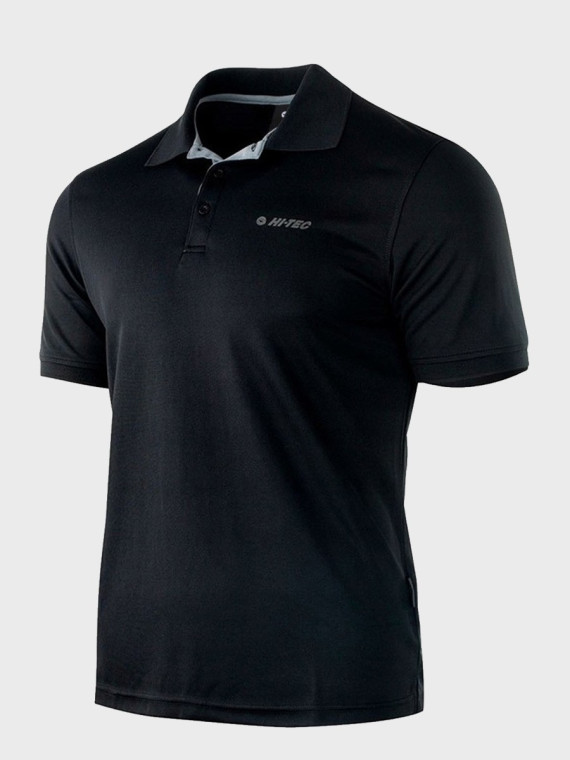 HI-TEC  Koszulka polo męska SITE II czarna XXL