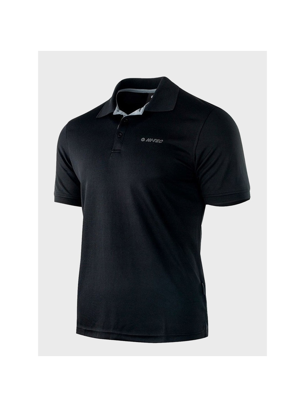 HI-TEC  Koszulka polo męska SITE II czarna XXL