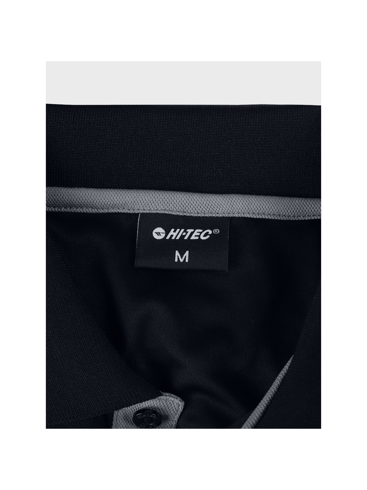 HI-TEC  Koszulka polo męska SITE II czarna XXL
