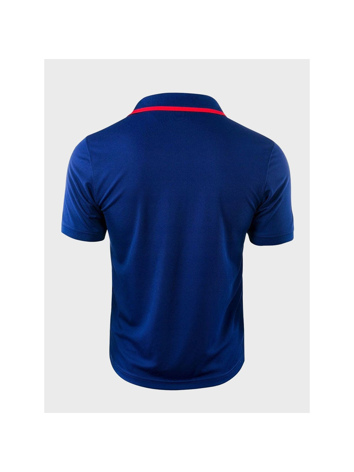 HI-TEC  Koszulka polo męska SITE II granatowo-czerwona XL
