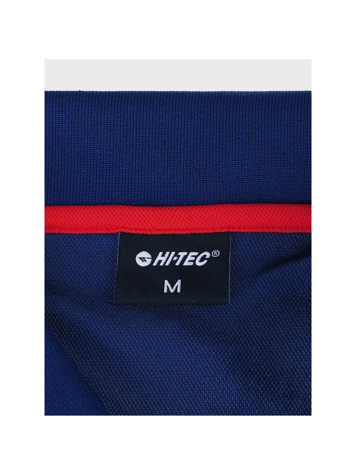 HI-TEC  Koszulka polo męska SITE II granatowo-czerwona XL