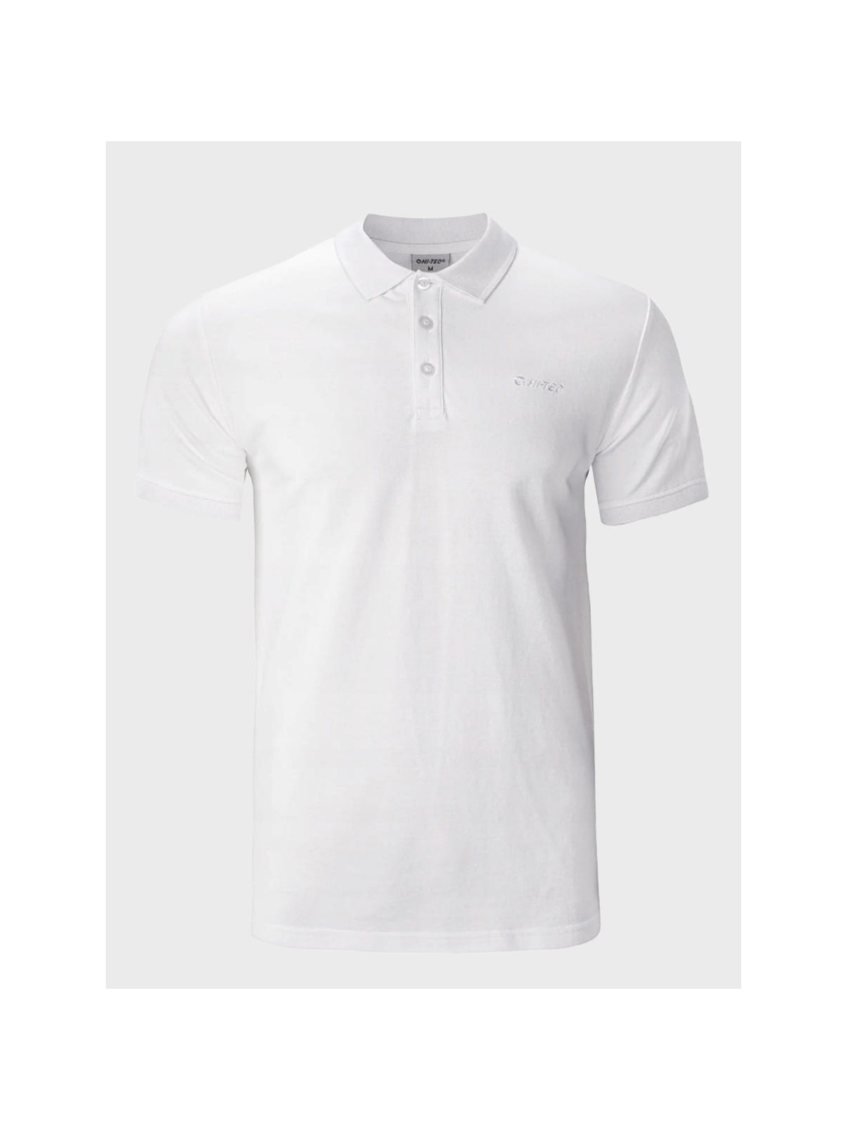 HI-TEC Koszulka polo męska ROMSO biała XXL