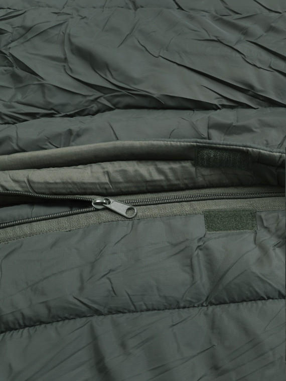 FOSTEX GARMENTS Śpiwór Puchowy z kapturem Garments Commander do -15°C 240cm x 83cm Zielony