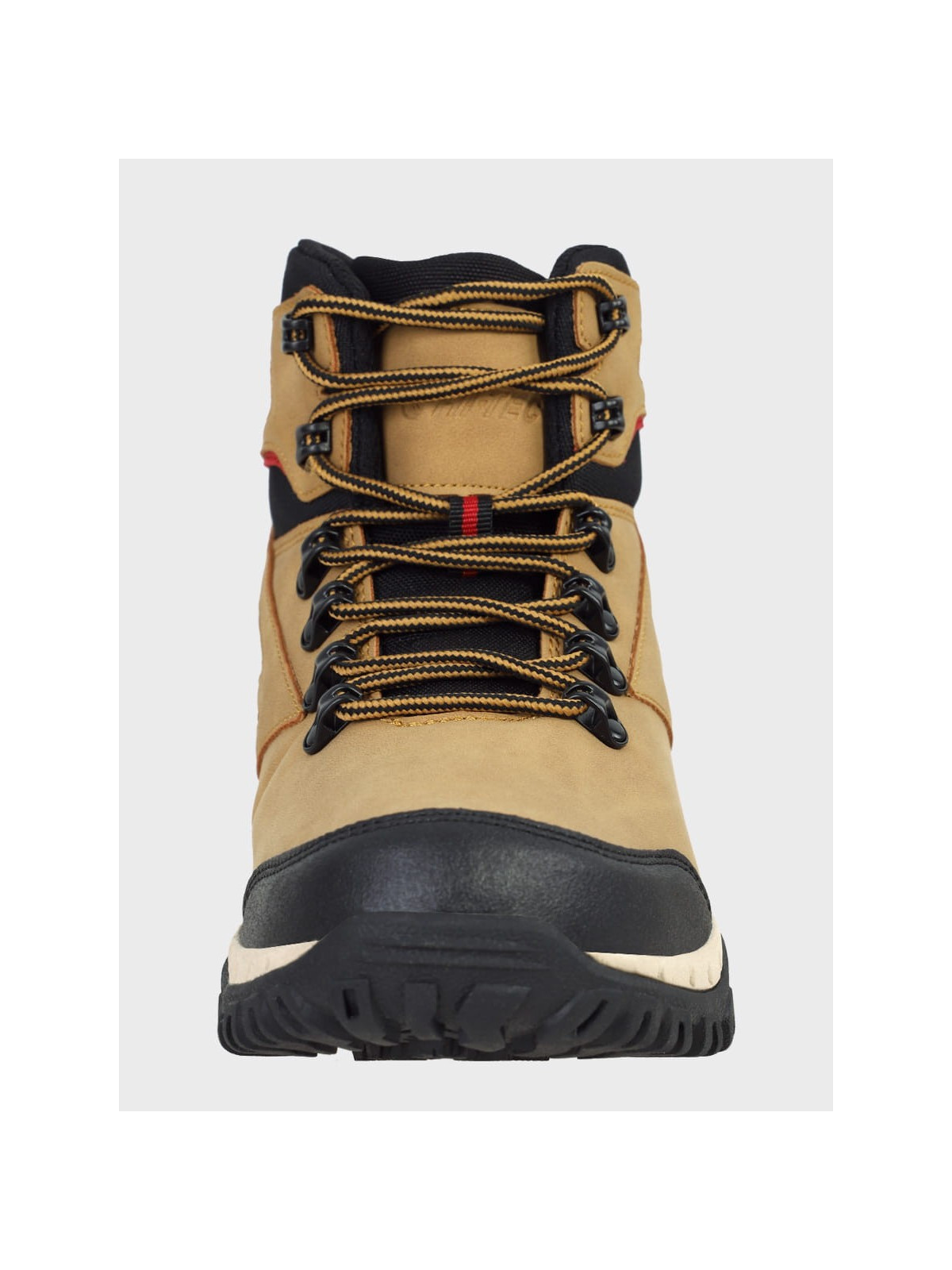HI-TEC Buty męskie trekkingowe górskie MEDIN MID Camel-czarne 41