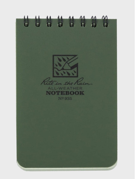 Rite in the Rain Notes wodoodporny 3x5 935 OLIWKOWY