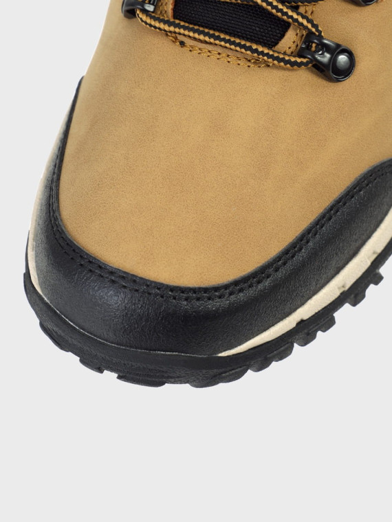HI-TEC Buty męskie trekkingowe górskie MEDIN MID Camel-czarne 41