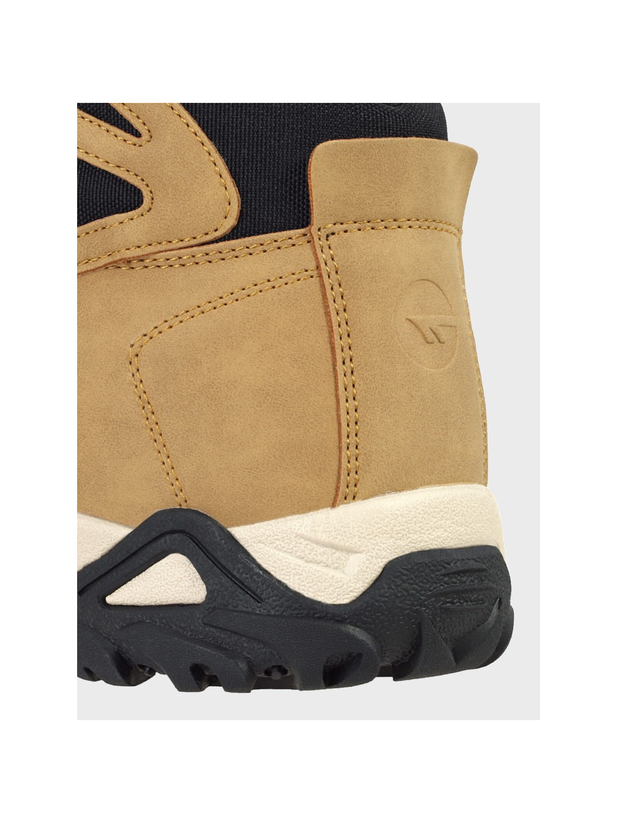HI-TEC Buty męskie trekkingowe górskie MEDIN MID Camel-czarne 41