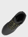 HI-TEC Buty męskie trekkingowe górskie MEDIN MID Czarno-limonkowe 41
