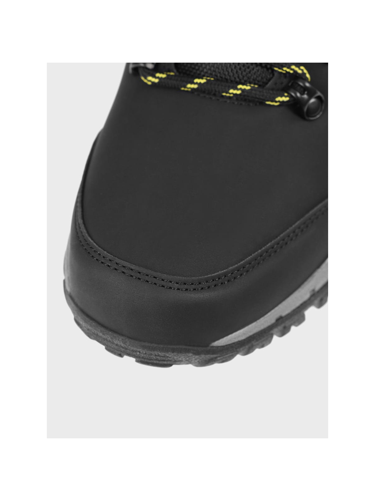 HI-TEC Buty męskie trekkingowe górskie MEDIN MID Czarno-limonkowe 41