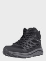 HI-TEC BUTY MĘSKIE TREKKINGOWE WODOODPORNE GÓRSKIE HEWILA MID WP WYSOKIE Czarne 46