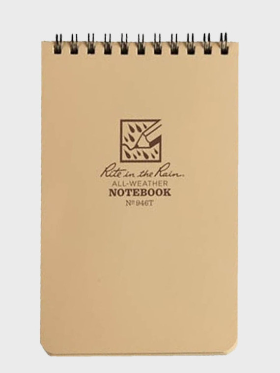 Rite in the Rain Notes wodoodporny 3x5 935T TAN