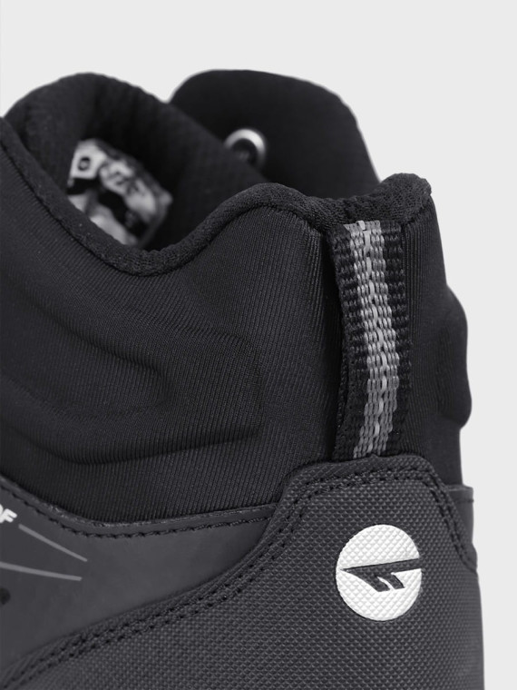 HI-TEC BUTY MĘSKIE TREKKINGOWE WODOODPORNE GÓRSKIE HEWILA MID WP WYSOKIE Czarne 46