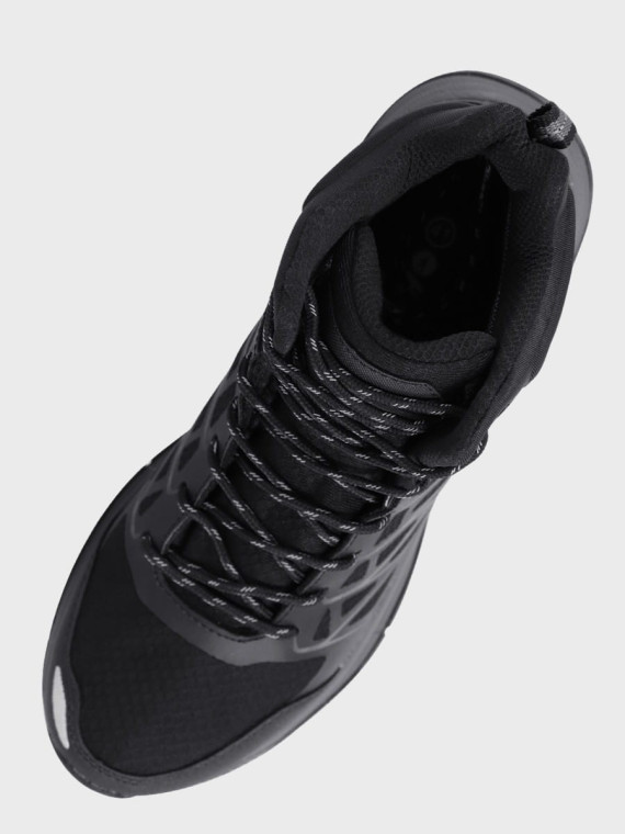 HI-TEC BUTY MĘSKIE TREKKINGOWE WODOODPORNE GÓRSKIE HEWILA MID WP WYSOKIE Czarne 46