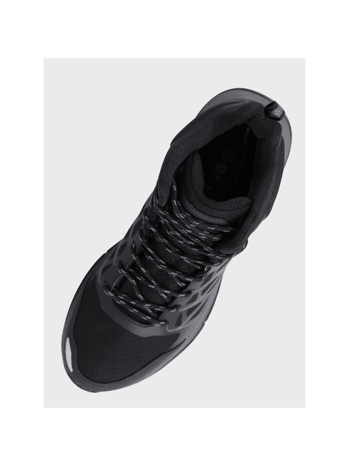 HI-TEC BUTY MĘSKIE TREKKINGOWE WODOODPORNE GÓRSKIE HEWILA MID WP WYSOKIE Czarne 46