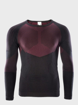 HI-TEC BLUZA TERMOAKTYWNA HINO CZARNO-CZERWONA XL/XXL