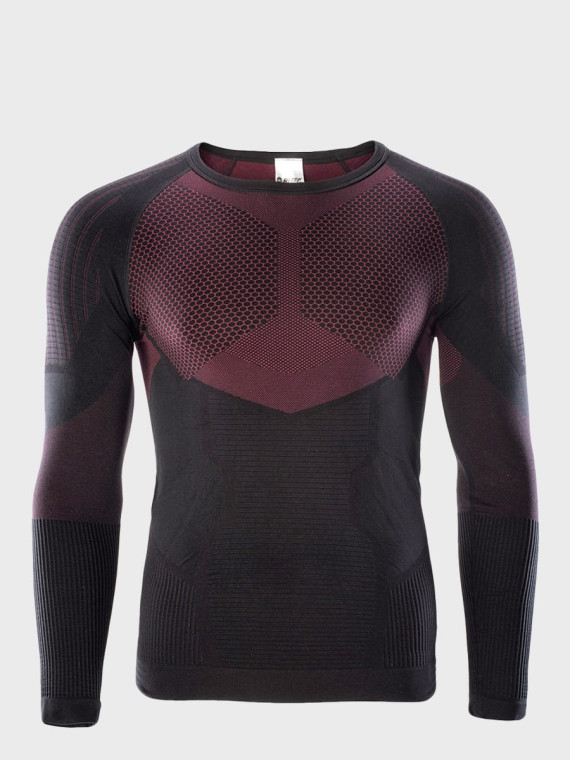 HI-TEC BLUZA TERMOAKTYWNA HINO CZARNO-CZERWONA XL/XXL