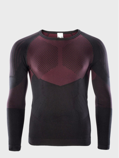 HI-TEC BLUZA TERMOAKTYWNA HINO CZARNO-CZERWONA XL/XXL
