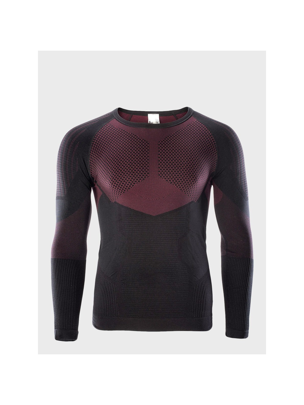 HI-TEC BLUZA TERMOAKTYWNA HINO CZARNO-CZERWONA XL/XXL
