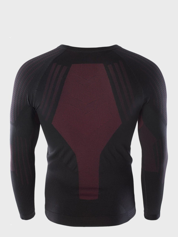 HI-TEC BLUZA TERMOAKTYWNA HINO CZARNO-CZERWONA XL/XXL