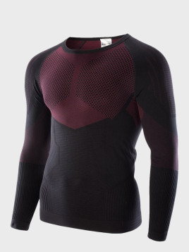 HI-TEC BLUZA TERMOAKTYWNA HINO CZARNO-CZERWONA XL/XXL
