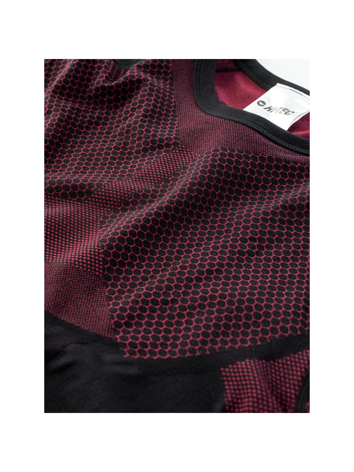 HI-TEC BLUZA TERMOAKTYWNA HINO CZARNO-CZERWONA XL/XXL
