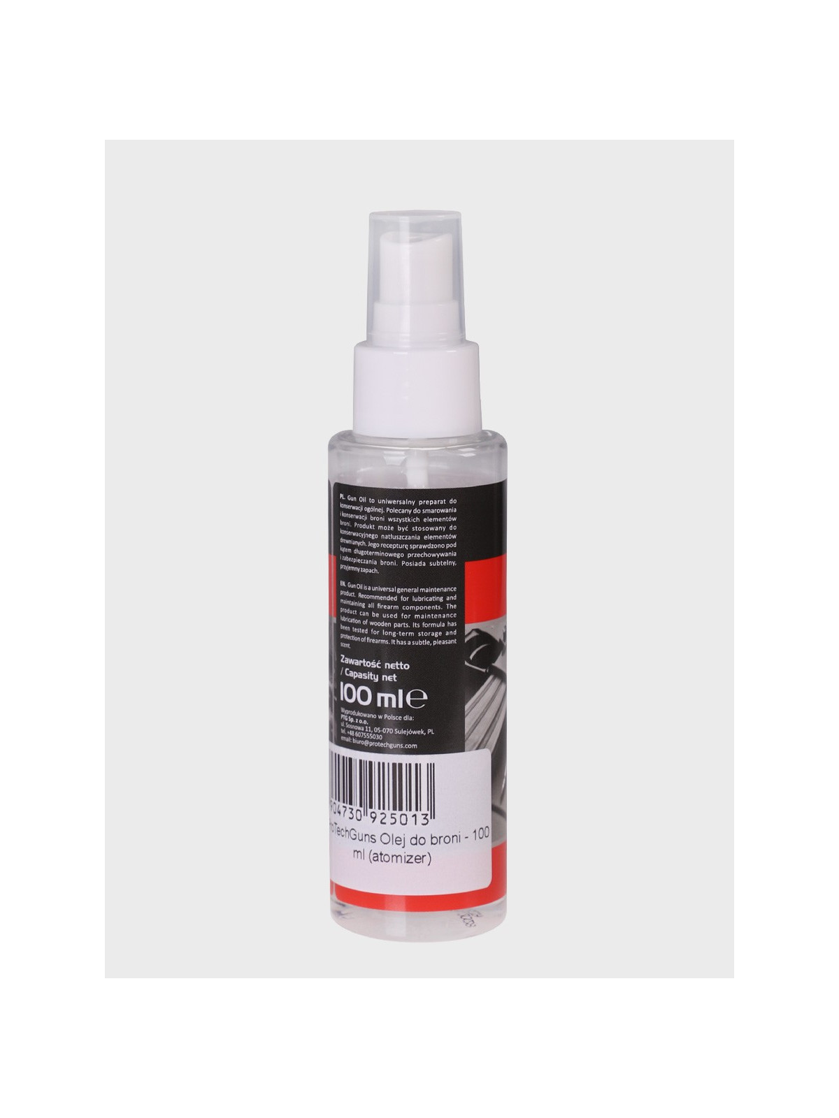 ProTechGuns OLEJ SMAR DO BRONI 100 ml SPRAY KONSERWACJA BRONI ANTYKOROZYJNY