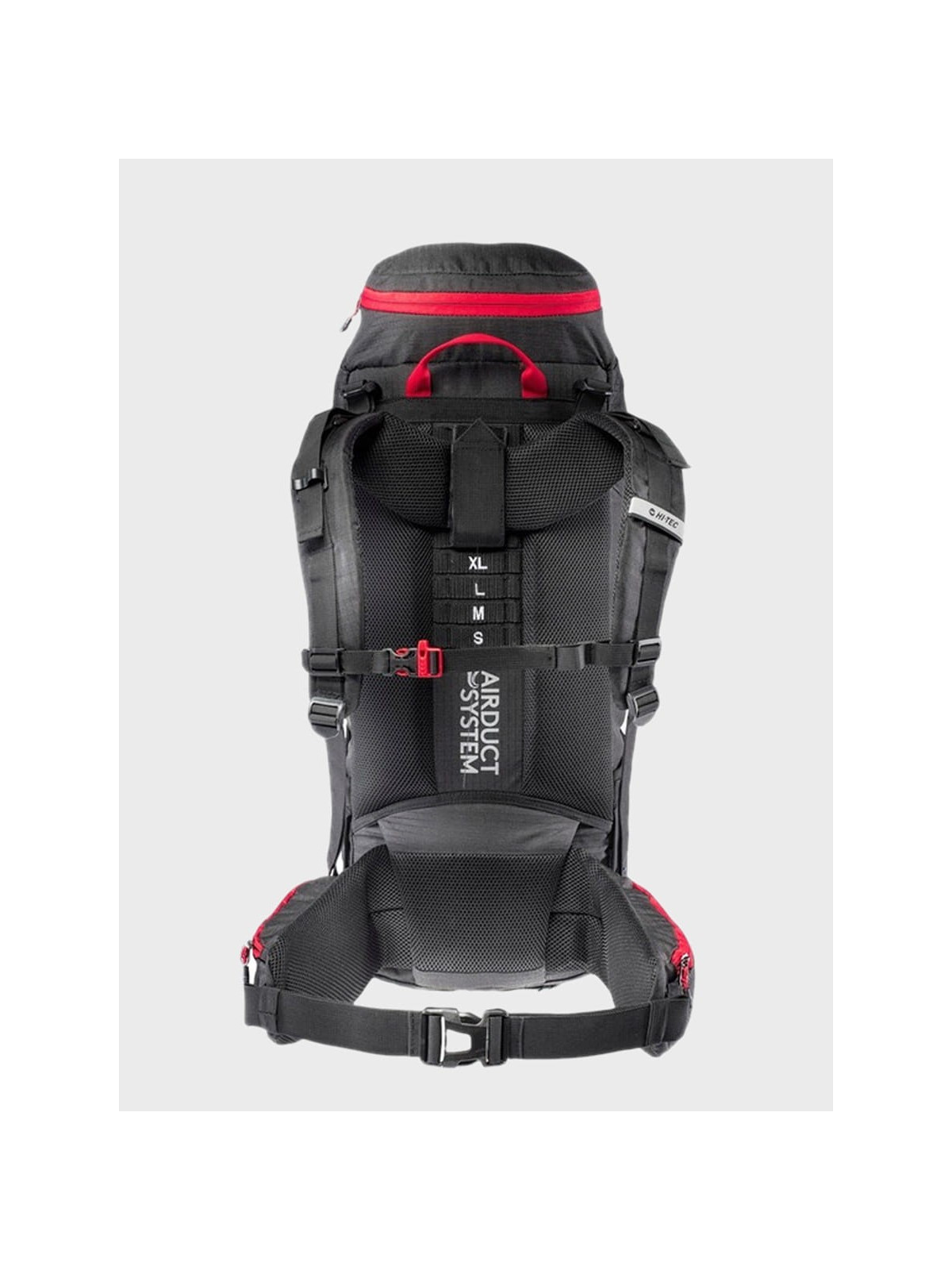HI-TEC Plecak trekkingowy turystyczny STONE 75L z pokrowcem czarny