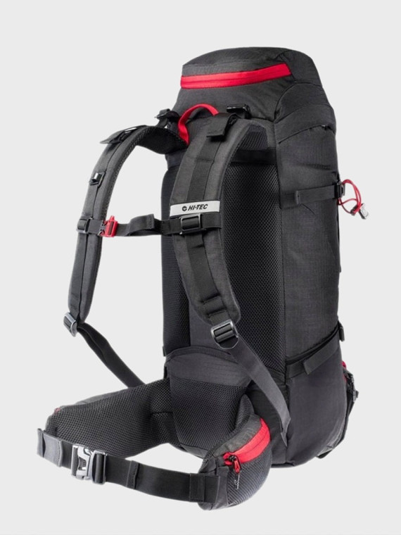 HI-TEC Plecak trekkingowy turystyczny STONE 75L z pokrowcem czarny