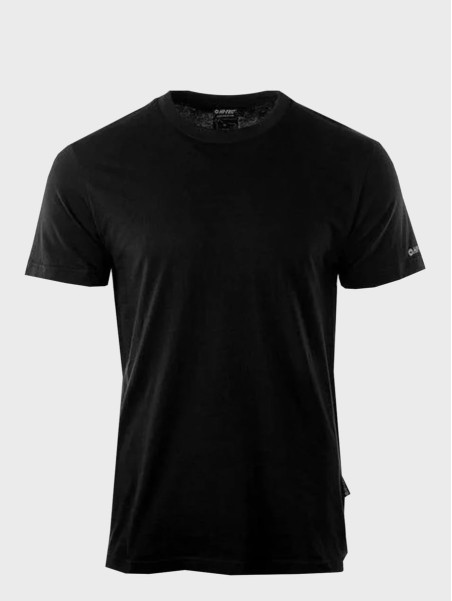 HI-TEC Koszulka męska PLAIN regular czarna XXL