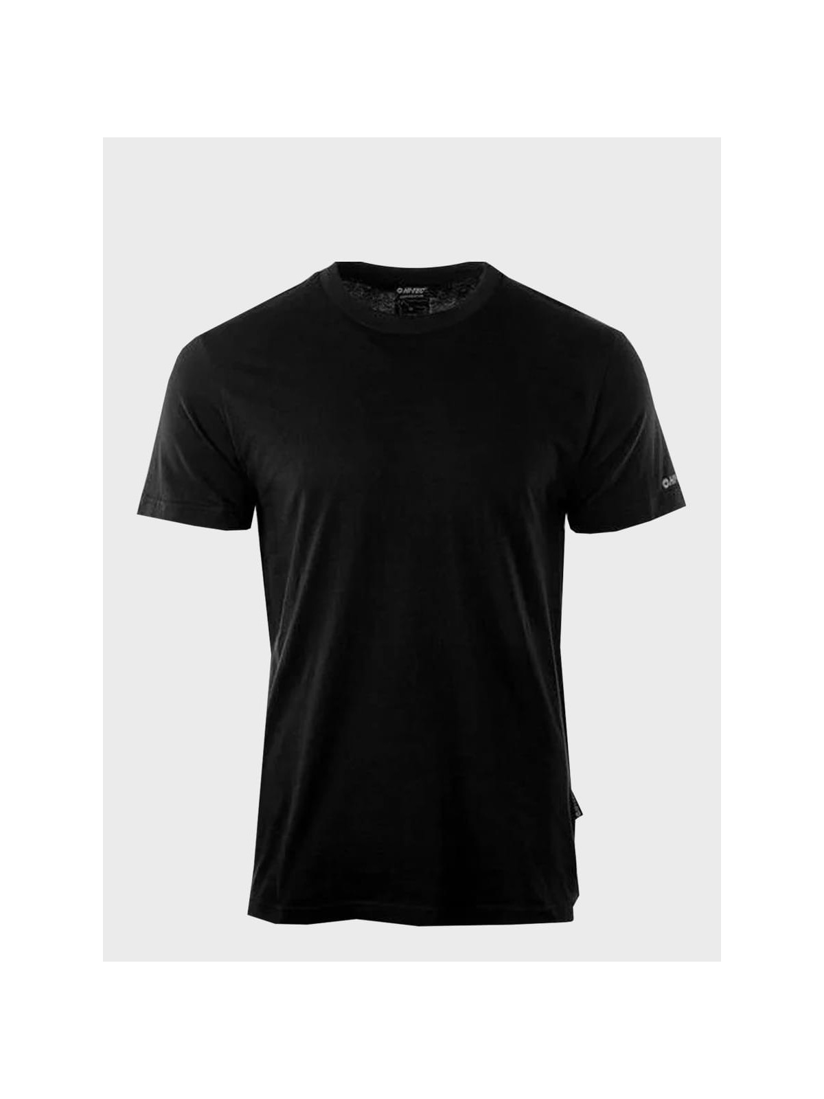 HI-TEC Koszulka męska PLAIN regular czarna XXL