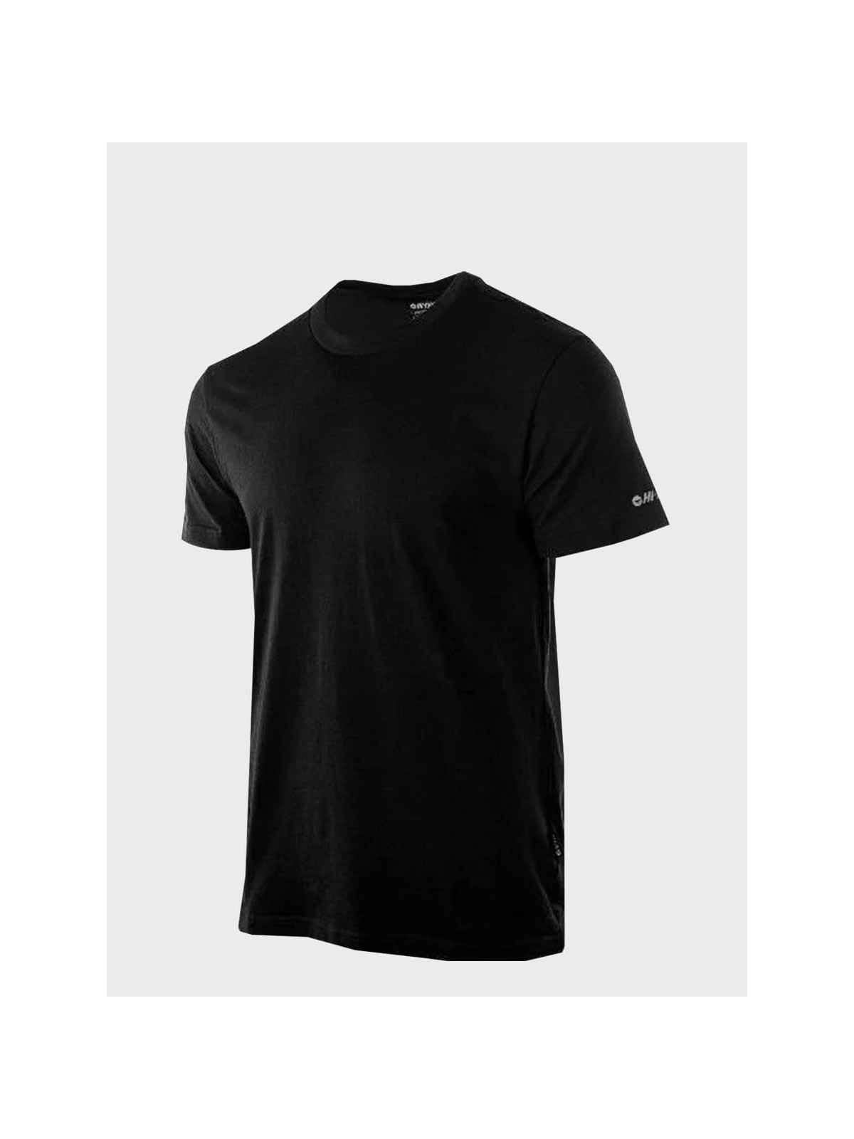 HI-TEC Koszulka męska PLAIN regular czarna XXL