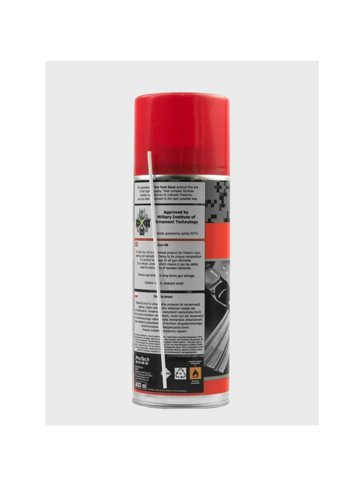ProTechGuns Olej do broni 400 ml Spray
