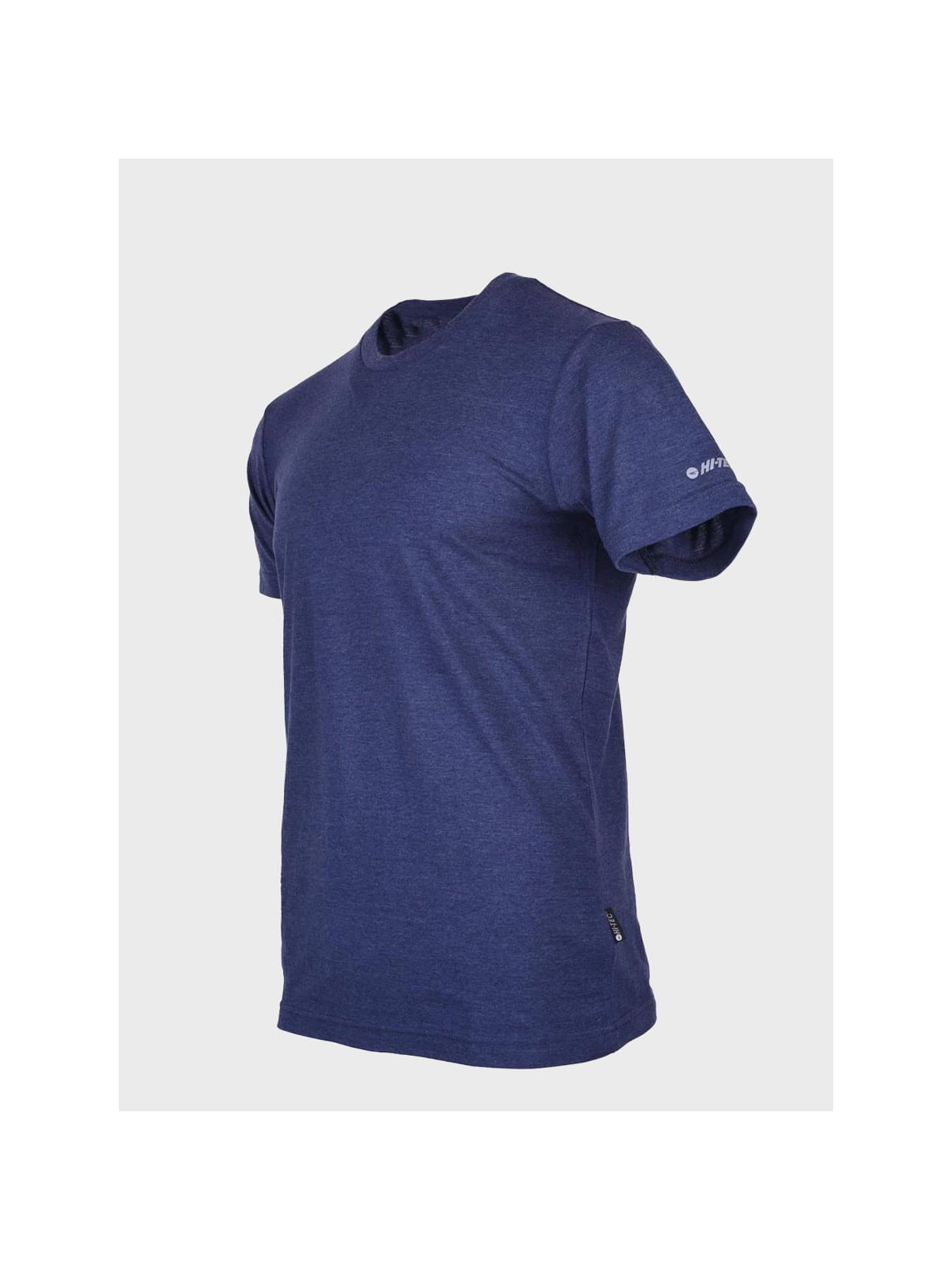HI-TEC Koszulka męska PLAIN regular granatowa XXL