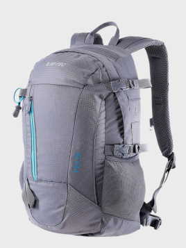 HI-TEC Plecak turystyczny trekkingowy FELIX 20l z pokrowcem wodoodporny szary