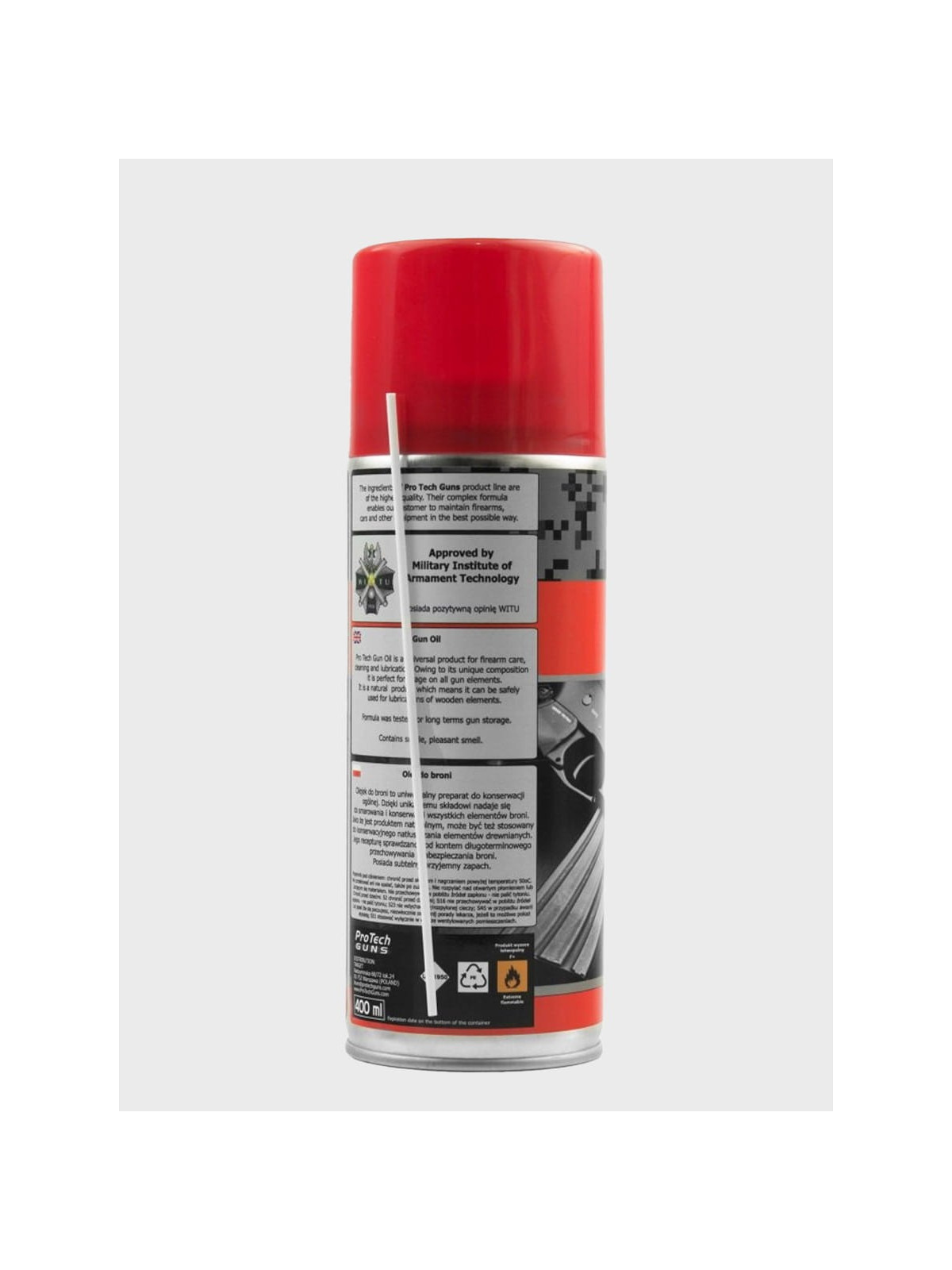 ProTechGuns Preparat do Czyszczenia Broni Weapon Cleaner 400ml Spray