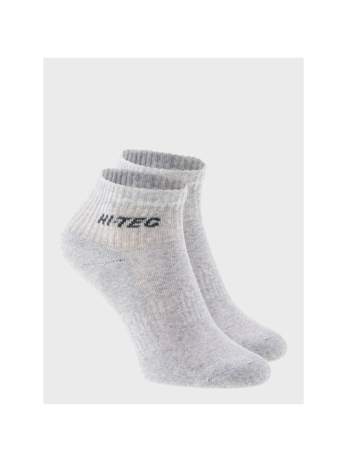 HI-TEC Skarpety krótkie Quarro Pack II 3 pary szary melanż 36-39