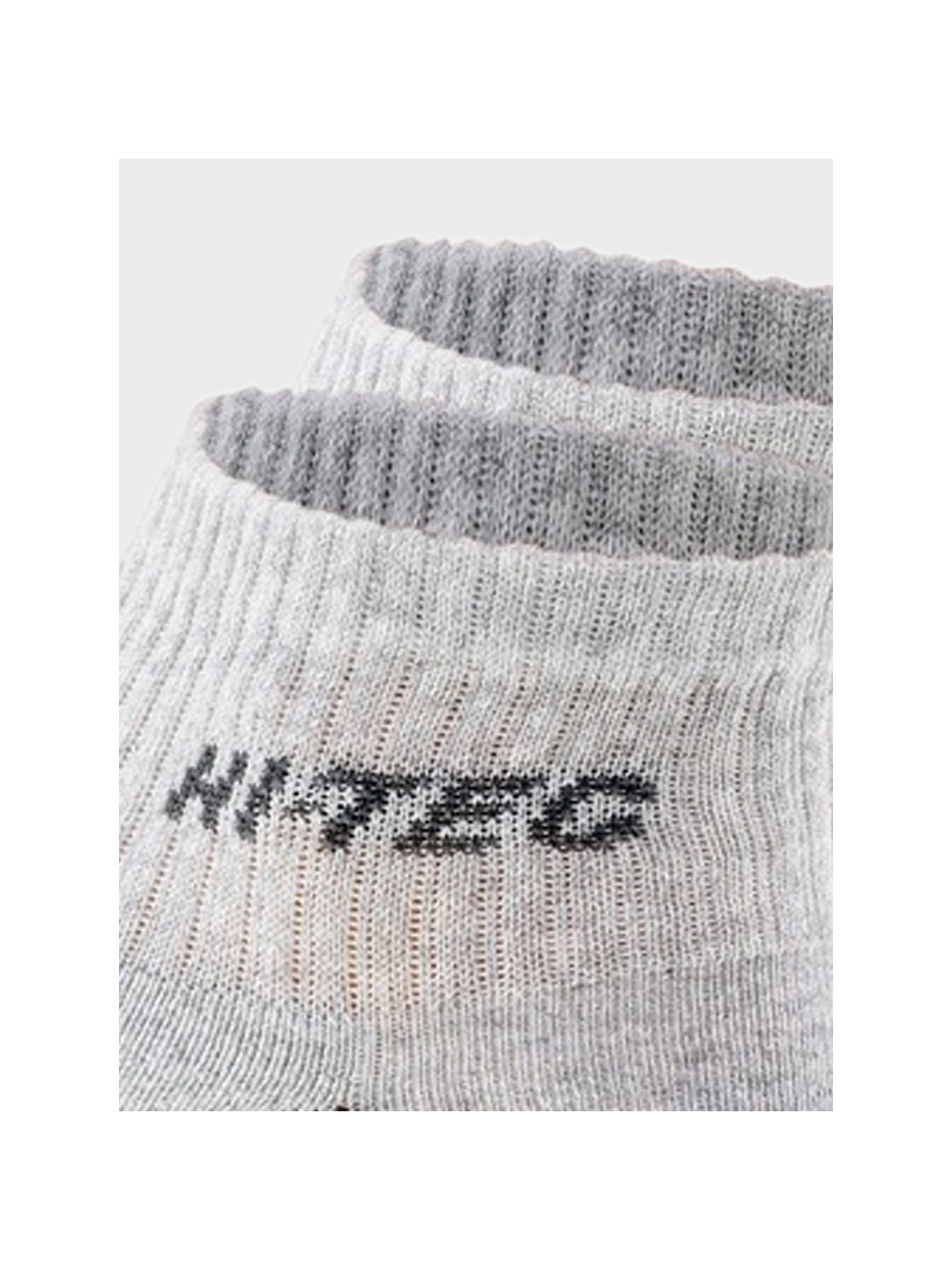 HI-TEC Skarpety krótkie Quarro Pack II 3 pary szary melanż 36-39