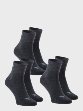 HI-TEC Skarpety krótkie Chire Pack II 3 pary ciemnoszare 36-39