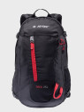 HI-TEC PLECAK TURYSTYCZNY TREKKINGOWY TREK 25L + POKROWIEC CZARNO-CZERWONY