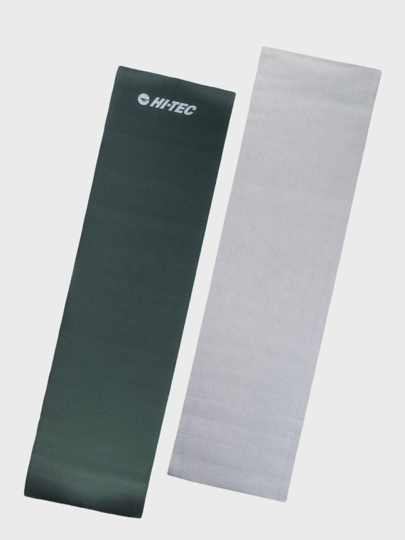 HI-TEC MATA KARIMATA IZOLACYJNA TURYSTYCZNA 180X50 CM TAPIS SREBRNO/ZIELONA