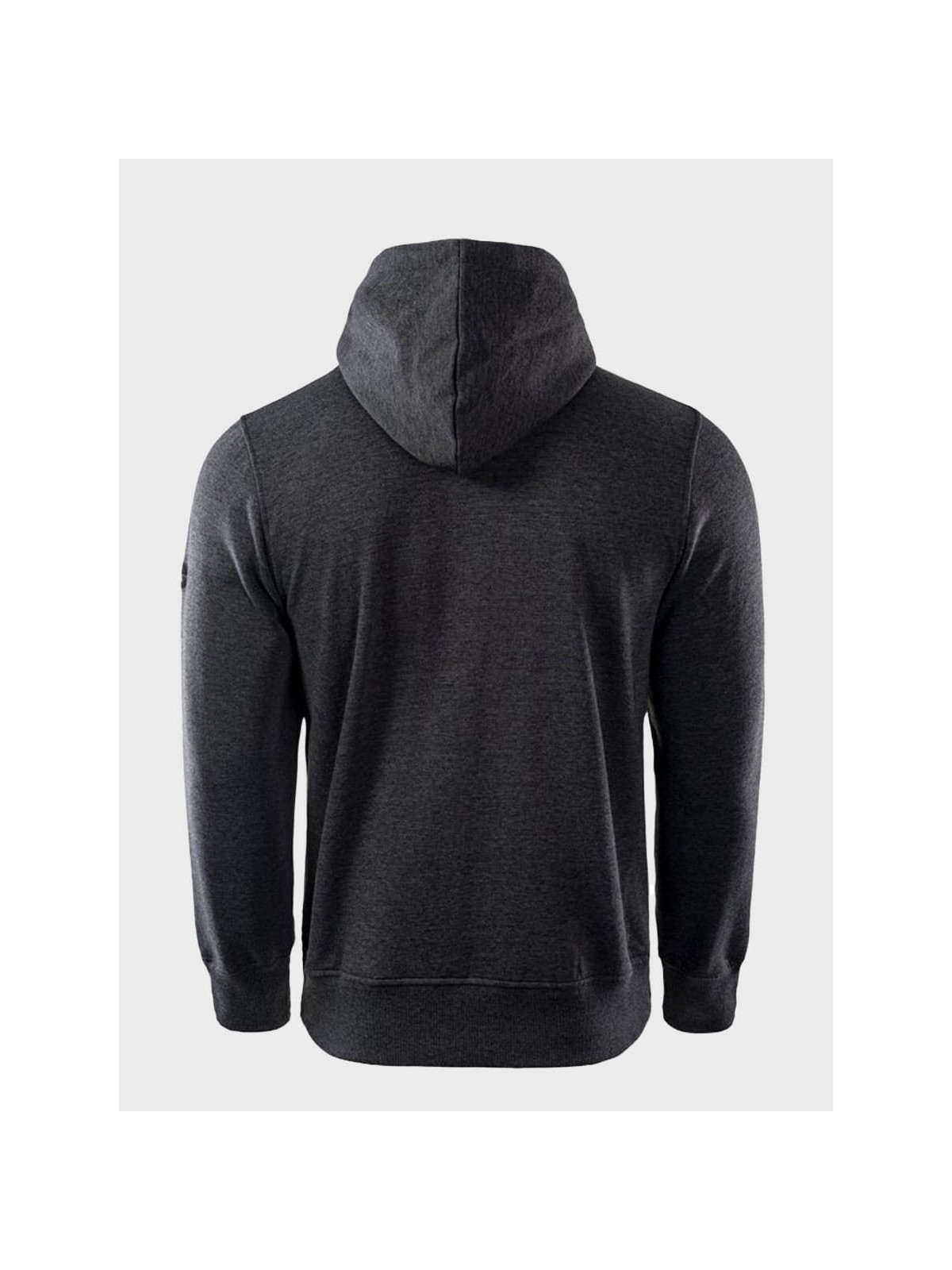 HI-TEC BLUZA MĘSKA DRESOWA SPORTOWA SILIAN II CIEMNY SZARY MELANŻ XXL