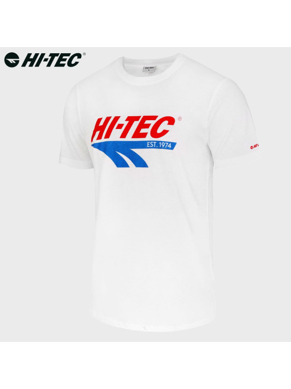 HI-TEC KOSZULKA T-SHIRT RETRO BIAŁA XXL