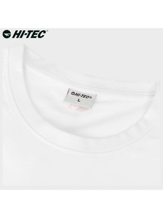 HI-TEC KOSZULKA T-SHIRT RETRO BIAŁA XXL
