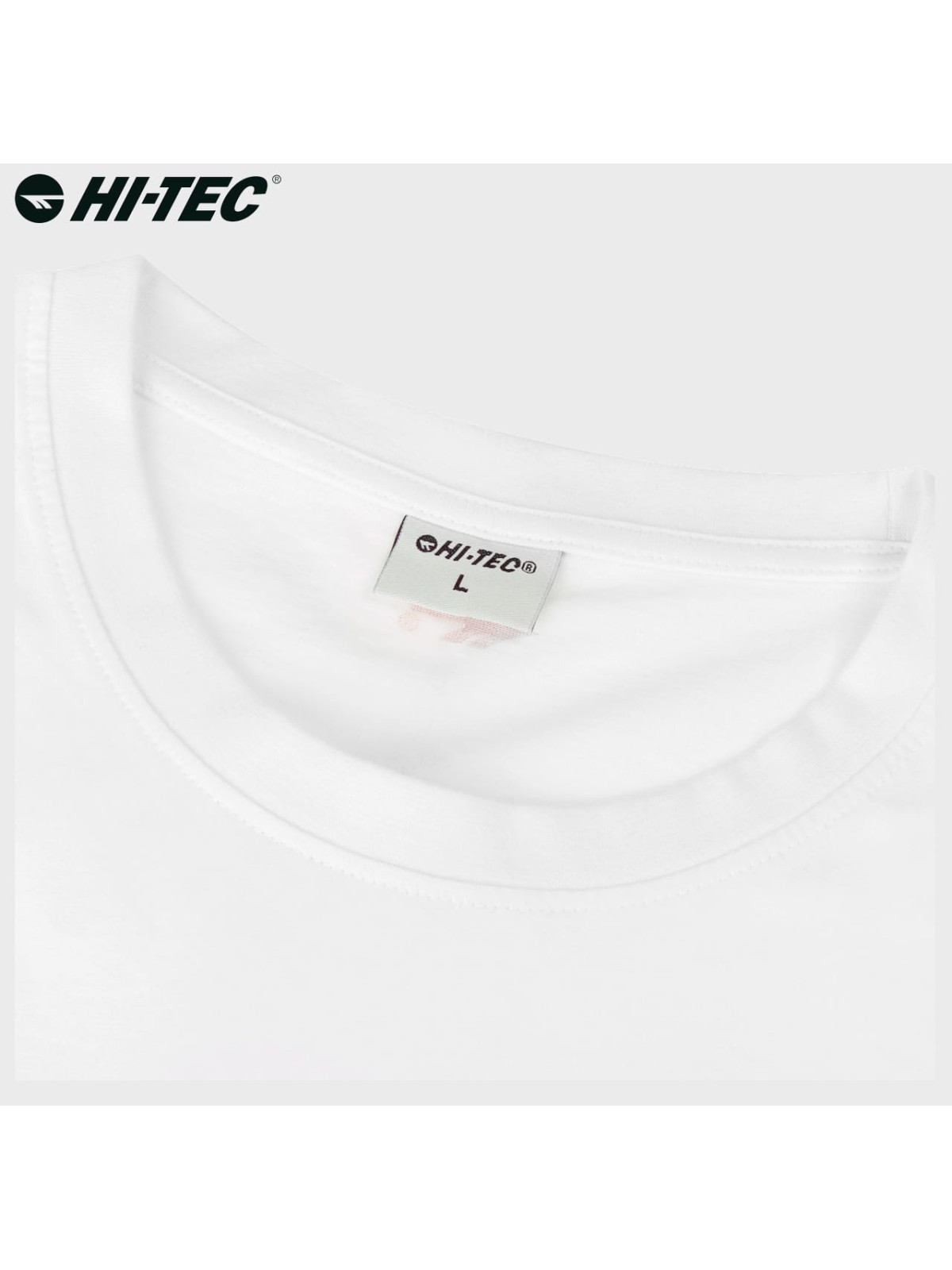 HI-TEC KOSZULKA T-SHIRT RETRO BIAŁA XXL