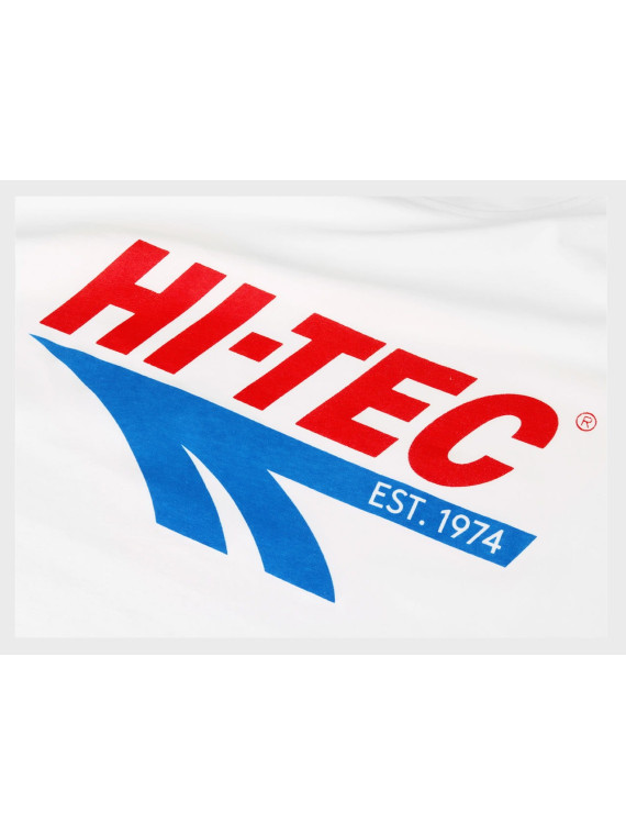 HI-TEC KOSZULKA T-SHIRT RETRO BIAŁA XXL