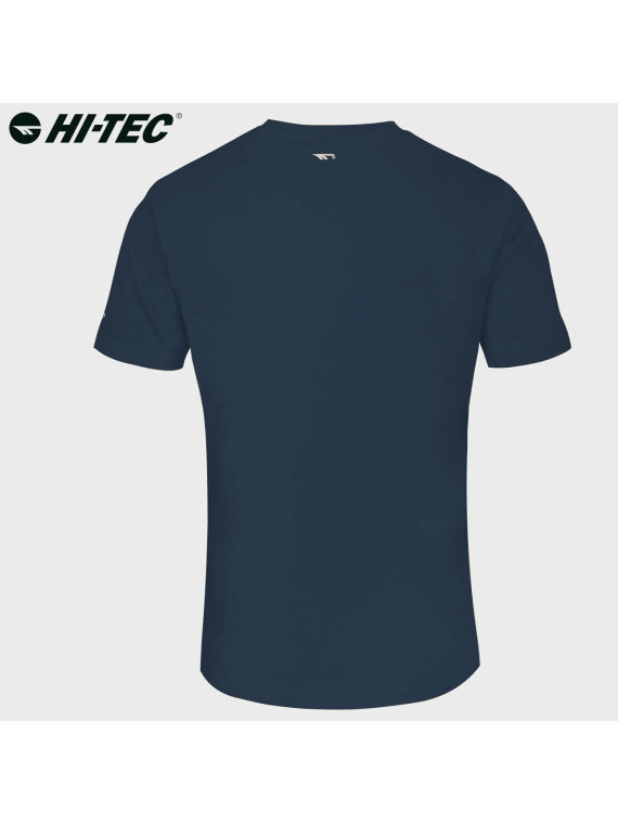 HI-TEC KOSZULKA T-SHIRT RETRO NIEBIESKA L