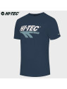 HI-TEC KOSZULKA T-SHIRT RETRO NIEBIESKA L