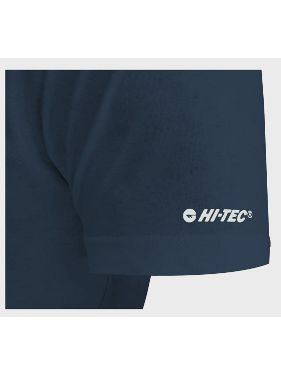 HI-TEC KOSZULKA T-SHIRT RETRO NIEBIESKA L