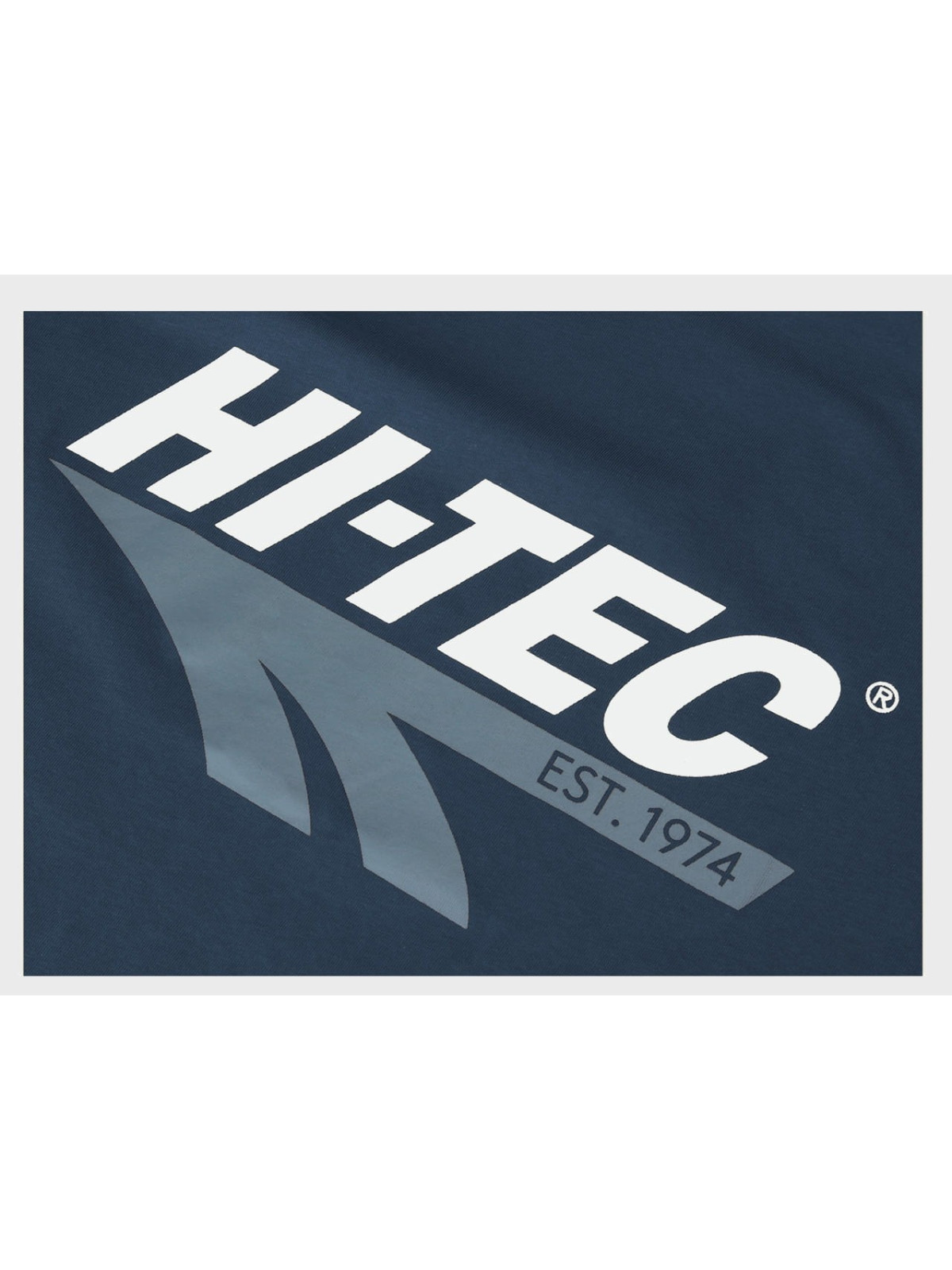 HI-TEC KOSZULKA T-SHIRT RETRO NIEBIESKA L