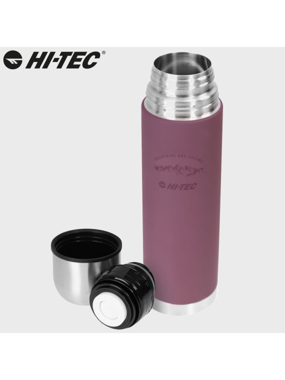 HI-TEC TERMOS TEROS PRÓŻNIOWY TURYSTYCZNY 0,8L 800ML RÓŻOWY